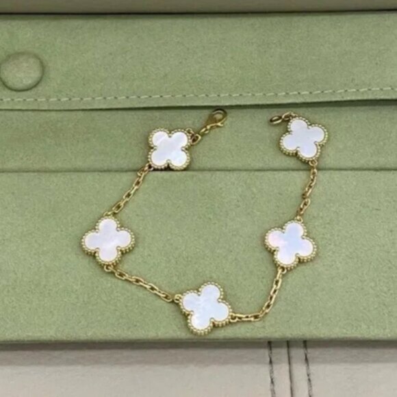 Anthantic Van Cleef & Arpels Vintage Alhambra Bracelet - Picture 2 of 11